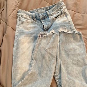 American Eagle High Rise Jegging Crop